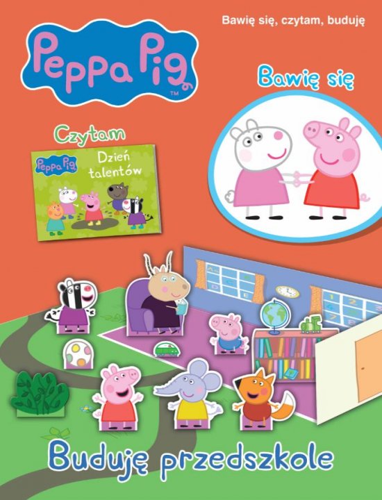 �winka Peppa. Bawi� si�, czytam, buduj�. Tom 6. Buduj� przedszkole