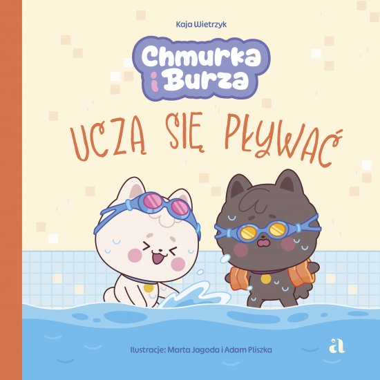 Chmurka i Burza ucz� si� p�ywa�
