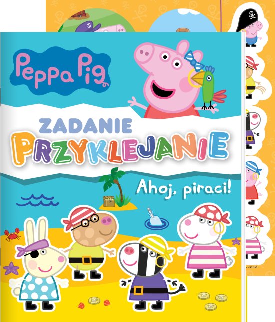 Peppa Pig. Zadanie Przyklejanie cz. 6