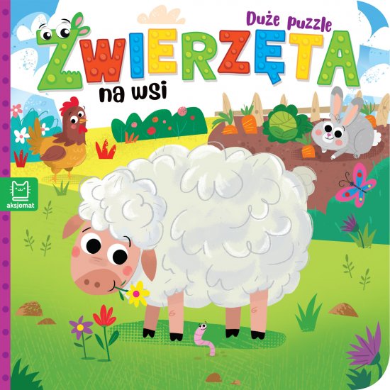 Zwierz�ta na wsi. Du�e puzzle