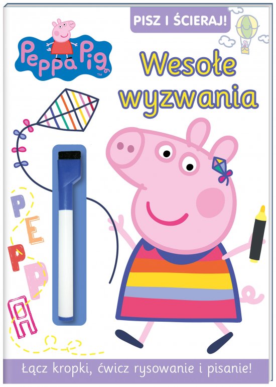 Peppa Pig Pisz i �cieraj! Weso�e wyzwania