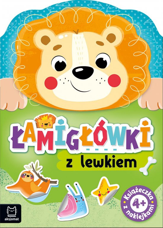 �amig��wki z lewkiem. Ksi��eczka z naklejkami 4+