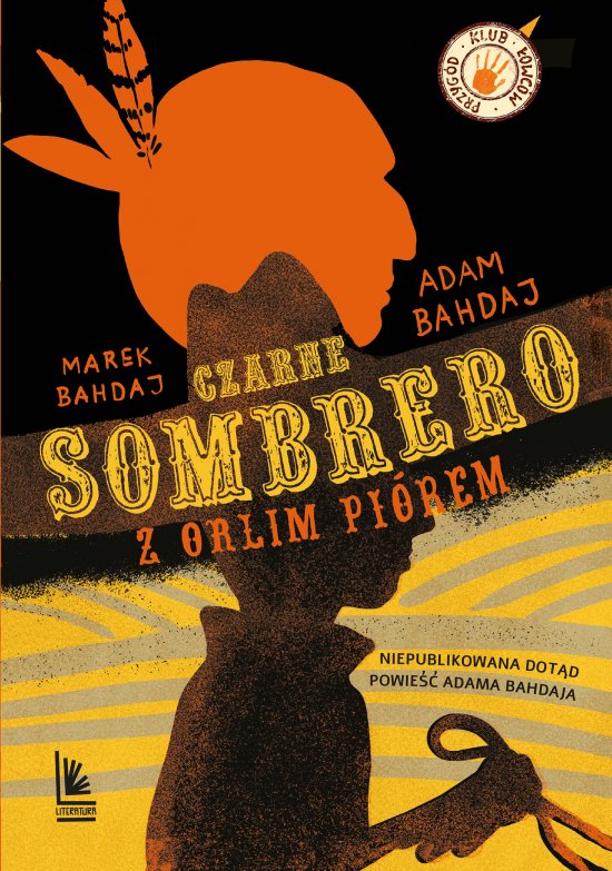 Czarne sombrero z orlim pi�rem