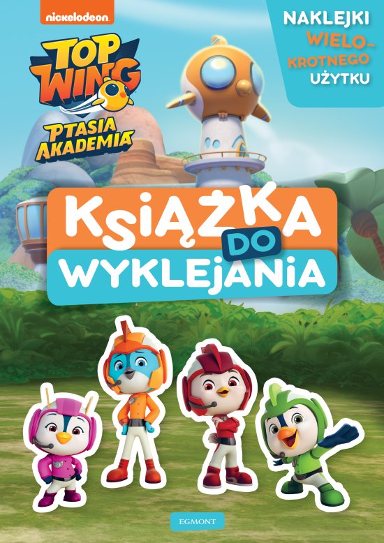 Top Wing. Ptasia Akademia. Ksi��ka do wyklejania