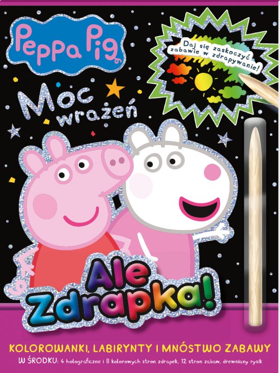 Peppa Pig. Ale zdrapka! cz. 4 Moc wra�e�