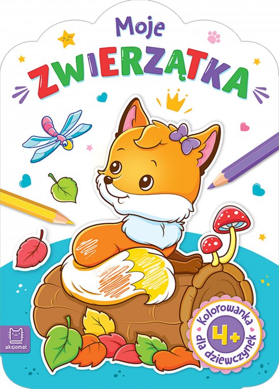 Kolorowanka dla dziewczynek. Moje zwierz�tka