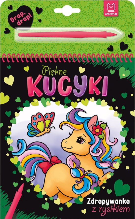 Pi�kne kucyki. Zdrapywanka z rysikiem