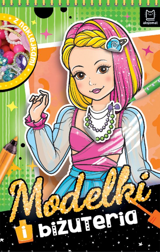 Modelki i bi�uteria. Z naklejkami