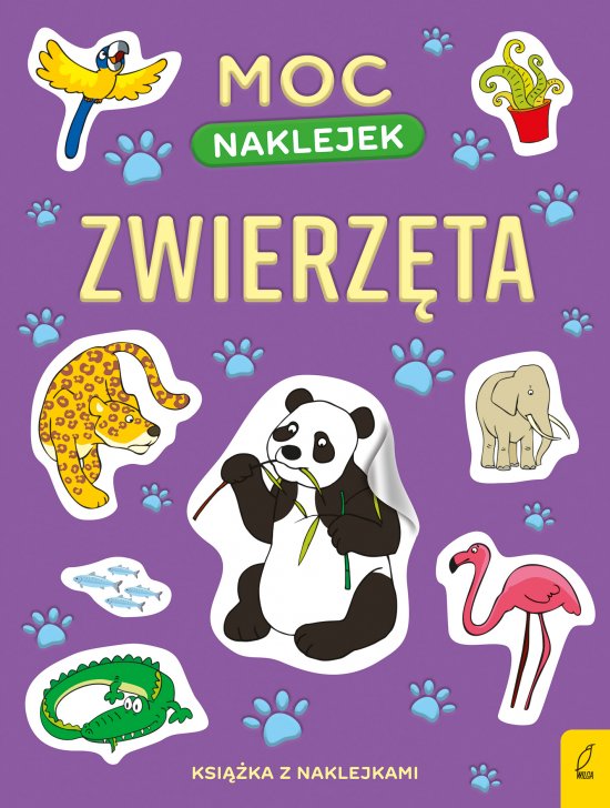 Moc naklejek. Zwierz�ta