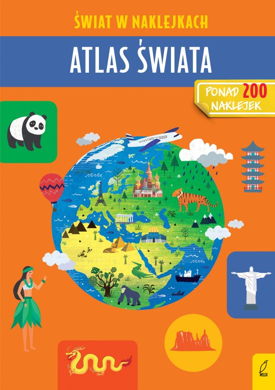 Atlas �wiata. �wiat w naklejkach