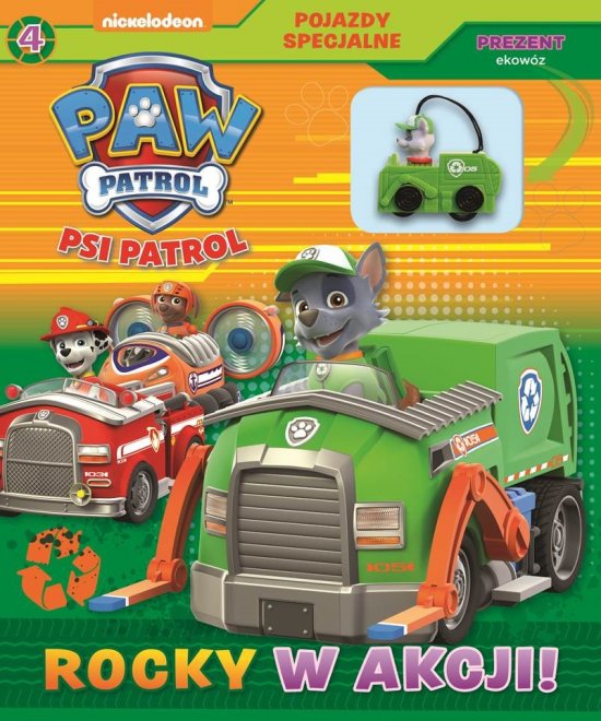 Psi Patrol. Pojazdy specjalne. Cz�� 4. Rocky w akcji