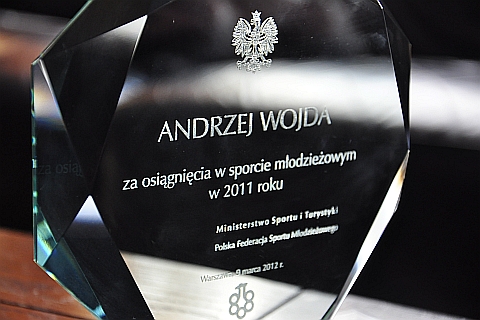 Najlepszy trener modziey w wojewdztwie: Andrzej Wojda