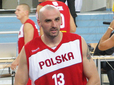 Marcin Gortat w legionowskiej Arenie