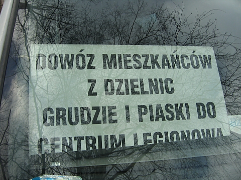 Autobus na Grudziach nie dla wszystkich