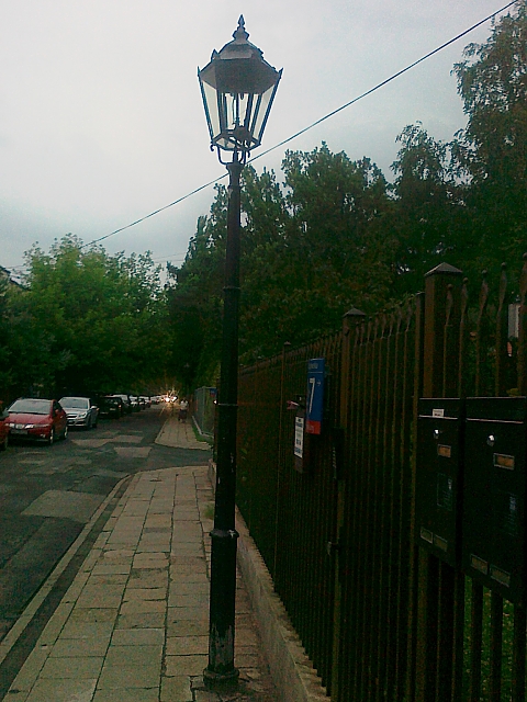 Ciekawostka: latarnie gazowe przy Cegowskiej