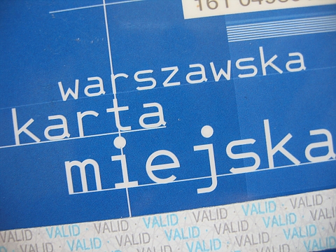 Z Kart Warszawiaka taniej w tramwaju, teatrze i na basenach
