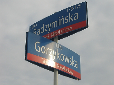 Radzymiska/Gorzykowska - tu gin ludzie