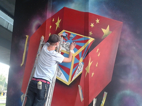 Nowe murale w Galerii Tybetaskiej