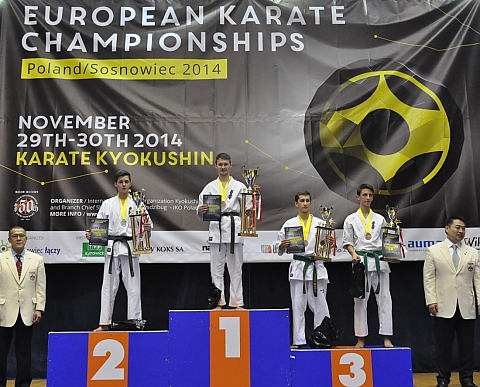 alt='Karateka z Biaoki mistrzem Europy'