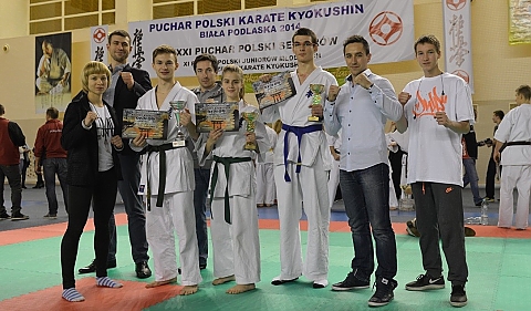 alt='Biaocka szkoa karate w Pucharze Polski'