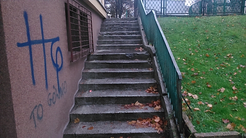 W przychodni na Kochanowskiego schody "ciko chore"