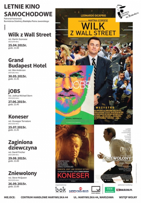 "Wilkiem z Wall Street" wystartuje kino samochodowe na Marywilskiej