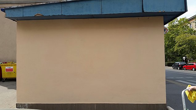 Bazgroy na Muranowie zamalowane