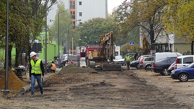 Deweloper przebudowuje ulic Sadowskiej