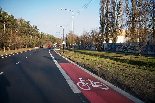 alt='Wycickiego: najdusze pasy rowerowe w Warszawie'