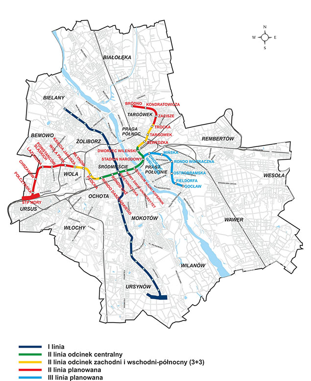 Metro na Bemowo kosztem nowego mostu