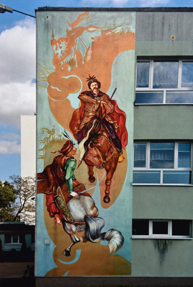 alt='Kolejny mural ozdobi Legionowo'