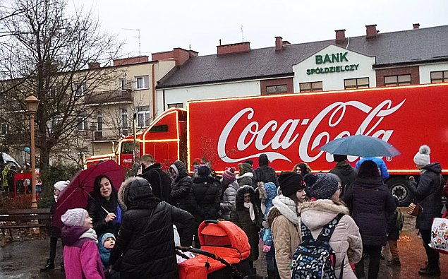 Coca-Cola truck zajecha! "Moe zakrci si w gowie"