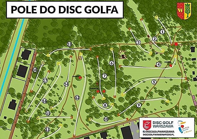 Wawer stolic disc golfa? Mamy najwiksze pole w Warszawie