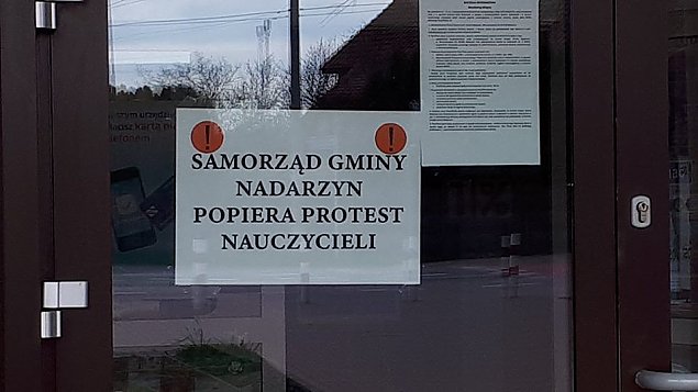 Wójt Nadarzyna: dopłacimy nauczycielom