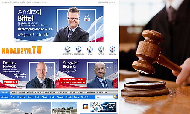 Reklamował PiS w czasie ciszy wyborczej. Sąd: "Jest niewinny"