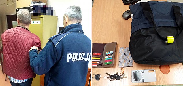 Sukces policji z Nadarzyna. Schwytali złodzieja damskiej torebki