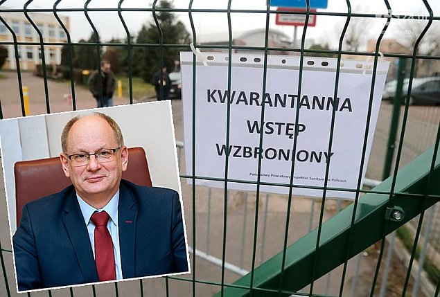 Epidemia koronawirusa. Kwarantanna domowa wójta Nadarzyna