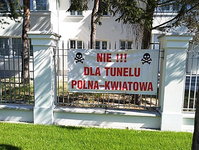 alt='Czarne chmury nad tunelem Polna-Kwiatowa. Co zrobi miasto?'