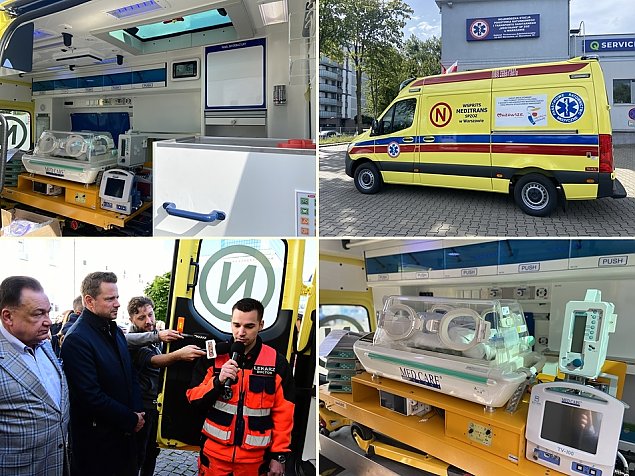 alt='Nowy ambulans dla warszawskich maluchw'