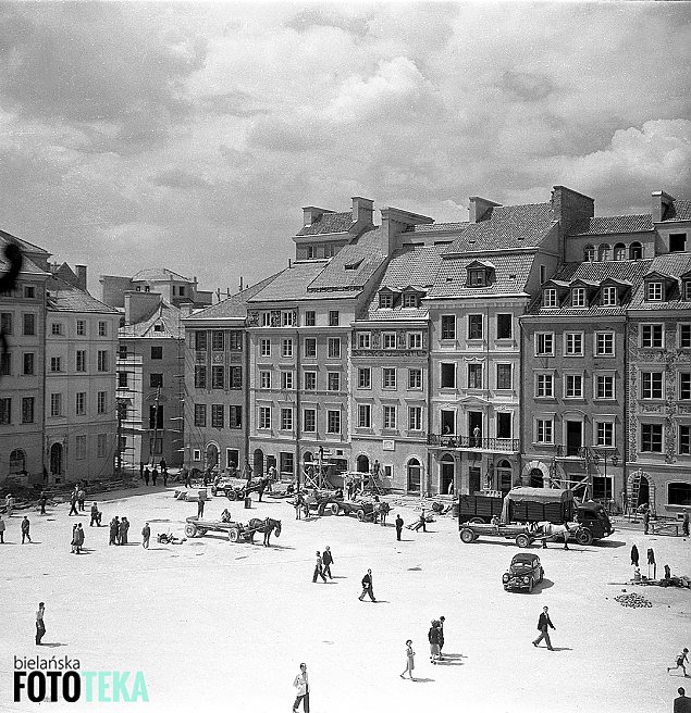 Oto Warszawa 70 lat temu. Stare negatywy le¿a³y w pudle