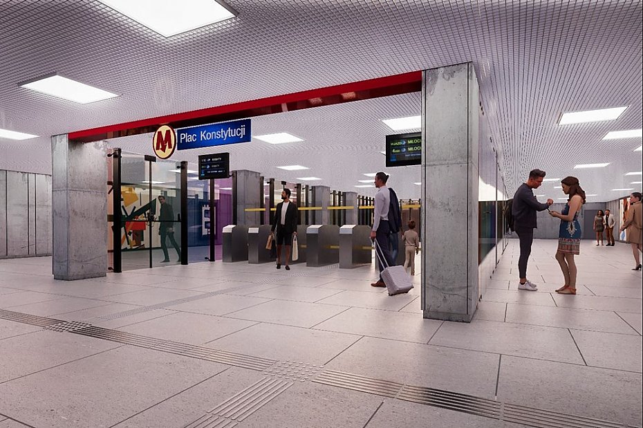 Dwie nowe stacje na pierwszej linii metra. Kiedy zostan zbudowane?