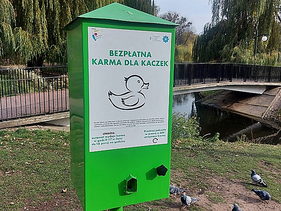 Nowy pomys³ dla parku Powstañców Warszawy: kaczkomat