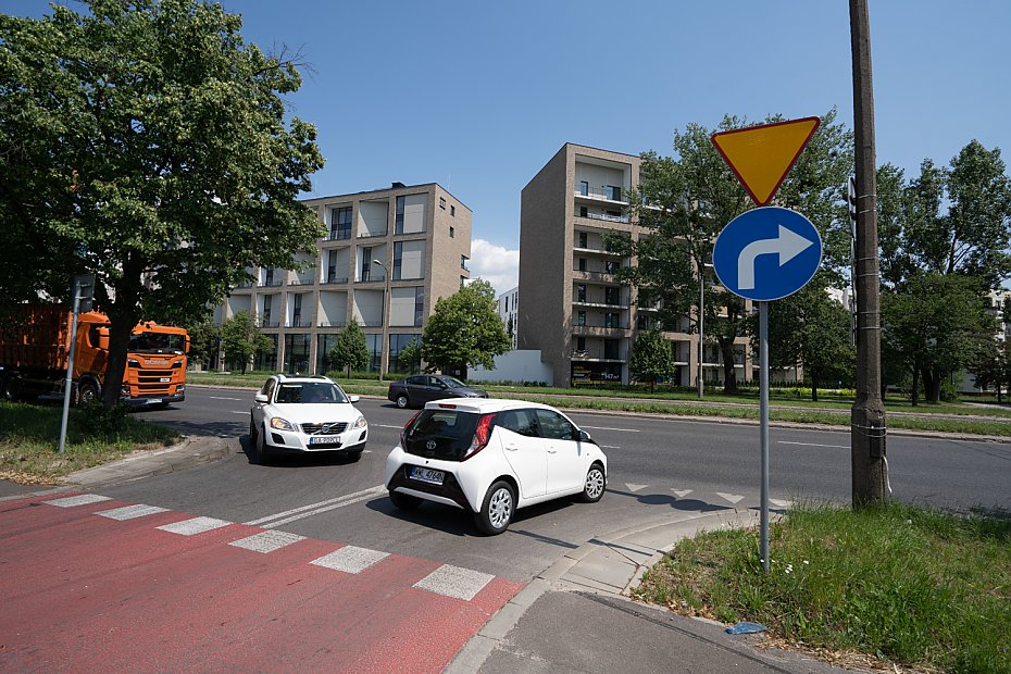 Lada moment ruszy przebudowa skrzyowania na Stegnach