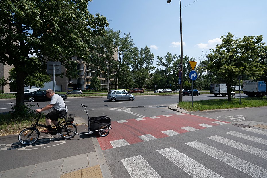 Lada moment ruszy przebudowa skrzyowania na Stegnach