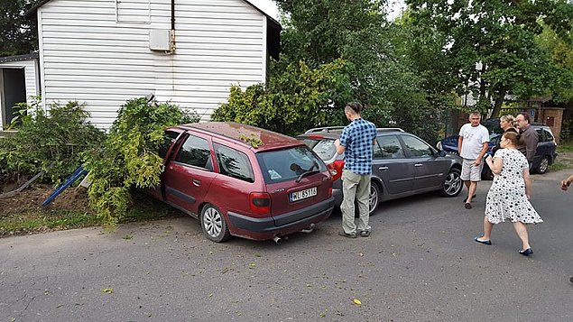 Czeremchowa, czyli niebezpieczny objazd Modliskiej. Ponury obraz indolencji wadz