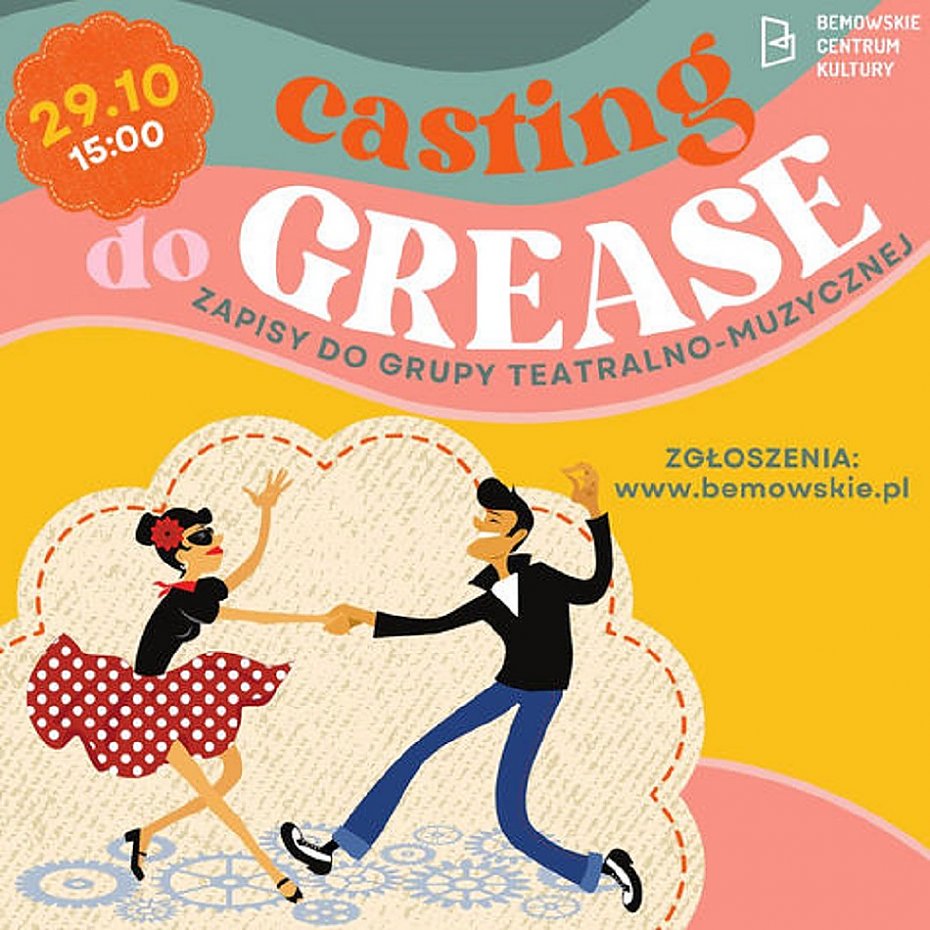 Casting do musicalu "Grease". "Uwolnij swoj twrcz energi"