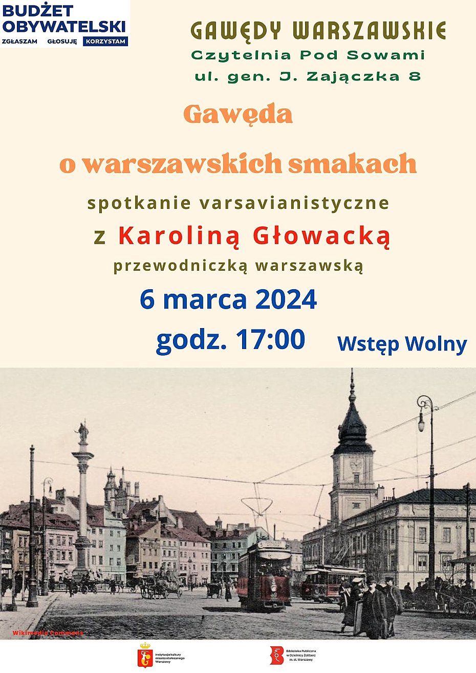 Gawdy varsavianistki i warsztaty dla seniorw. Propozycje biblioteki