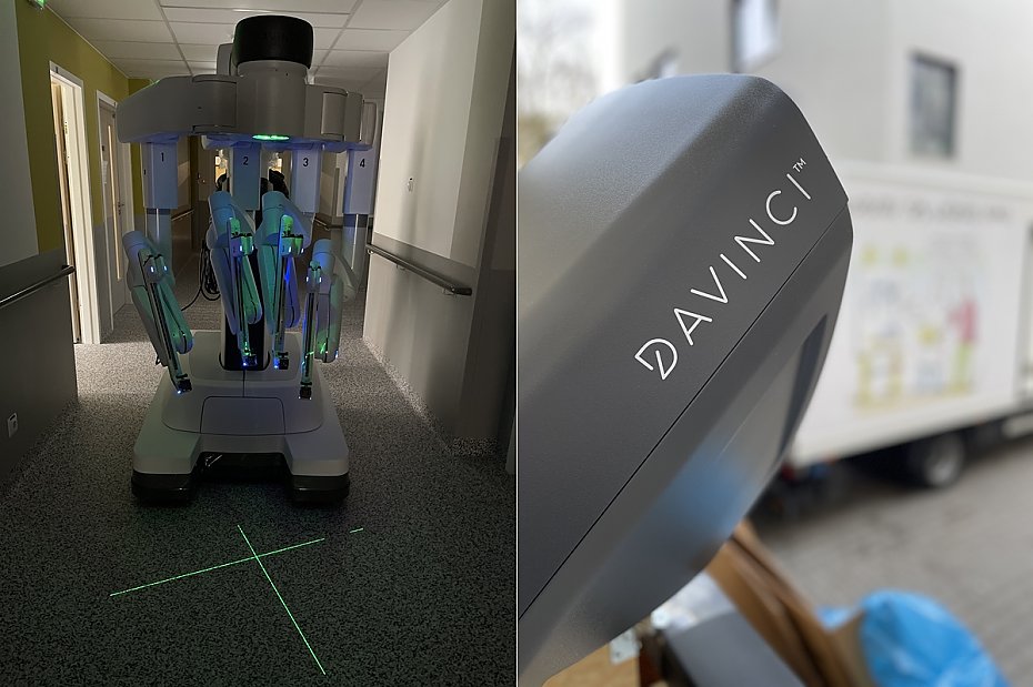Szpital Bielaski ma nowego robota. Przylecia z daleka, kosztowa miliony