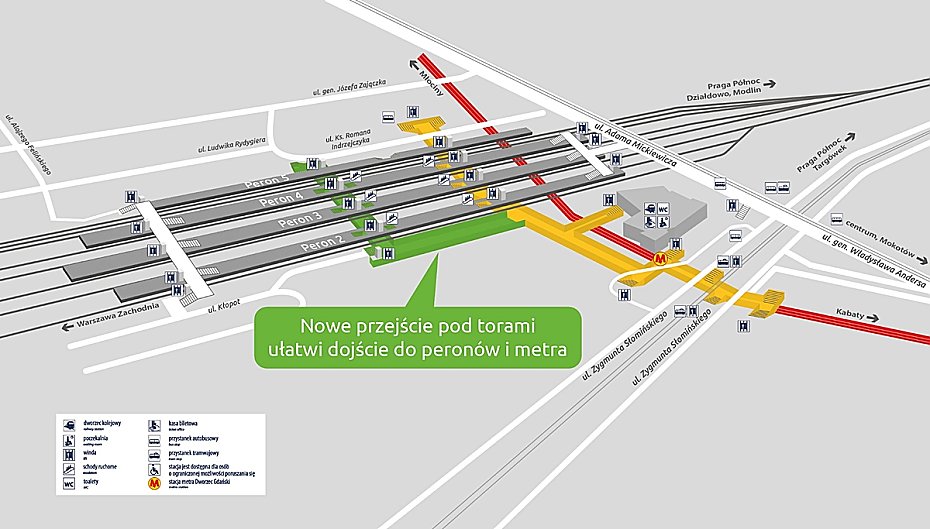 Powstanie drugi tunel na Dworcu Gdaskim