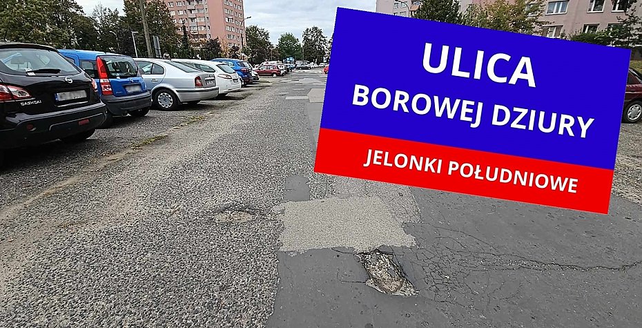 alt='Ulica Borowej Dziury czy Borowej Gry?'